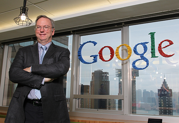 Google 主席Eric Schmidt