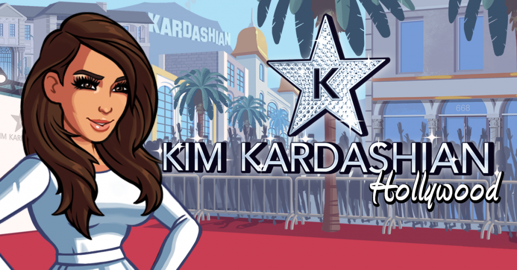 Glu Mobile開發的育成遊戲Kim Kardashian: Hollywood