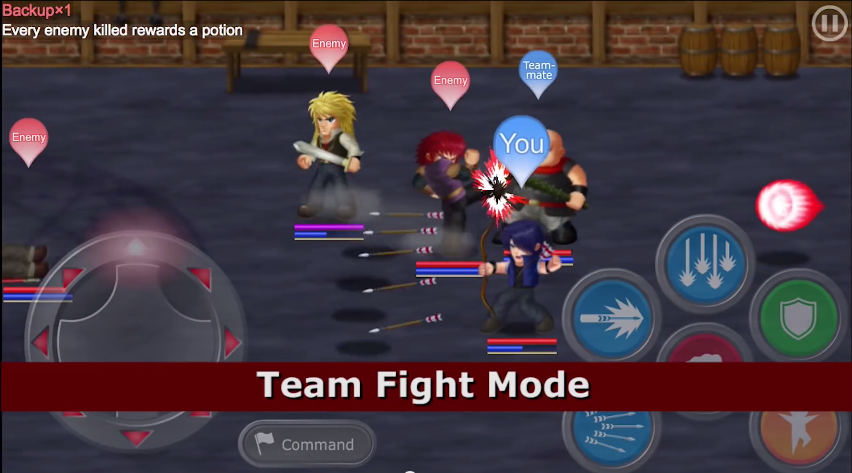Team Fight Mode (遊戲截圖)