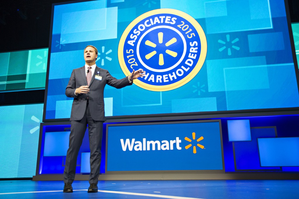  Doug McMillon去年初接掌 Walmart 的 CEO（Walmart圖片）