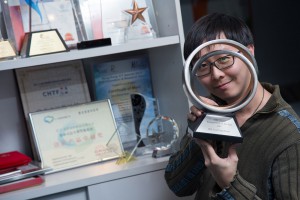 岑棓琛在「IBM SmartCamp全球總決賽」獲選為全球年度創業家 （Keith Hiro攝）