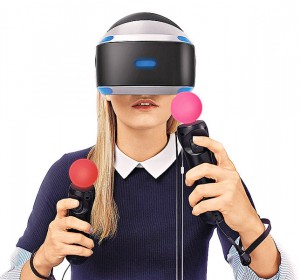 利用PlayStation VR配合不同裝置，可玩不同的立體體感遊戲。