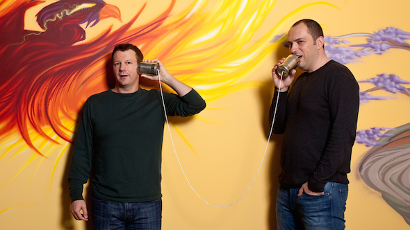 WhatsApp兩位創辦人：Brian Acton （左），Jan Koum（右）