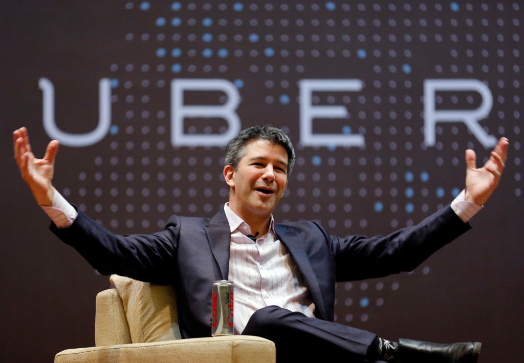 圖為 Uber CEO Travis Kalanick (圖片來源：路透社) 