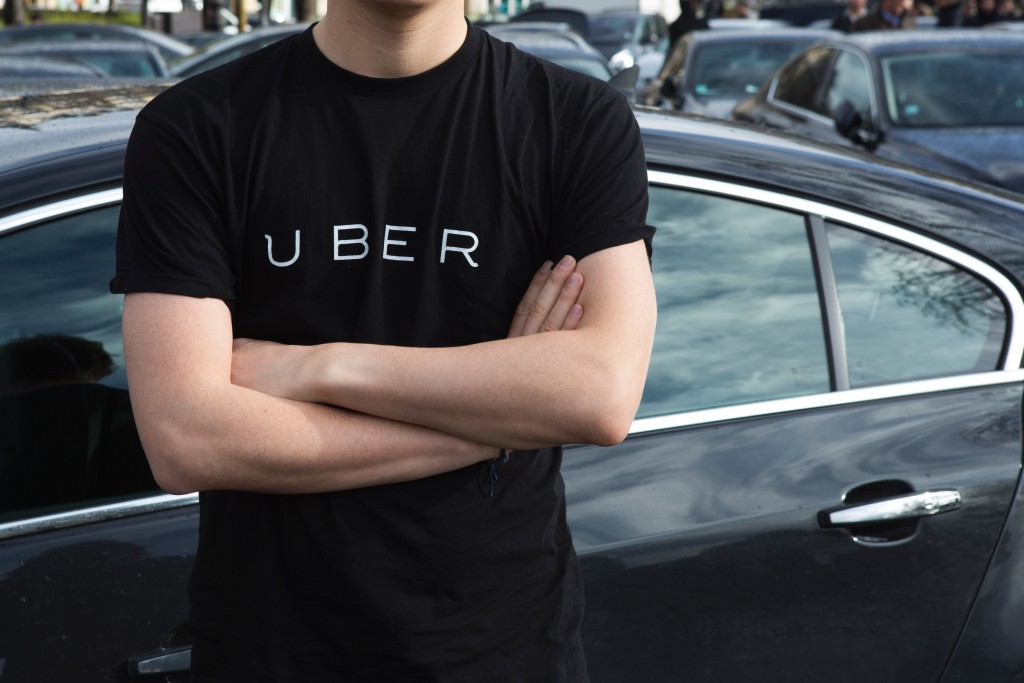 Uber近月被控盜取Waymo自駕專利技術。（法新社資料圖片）