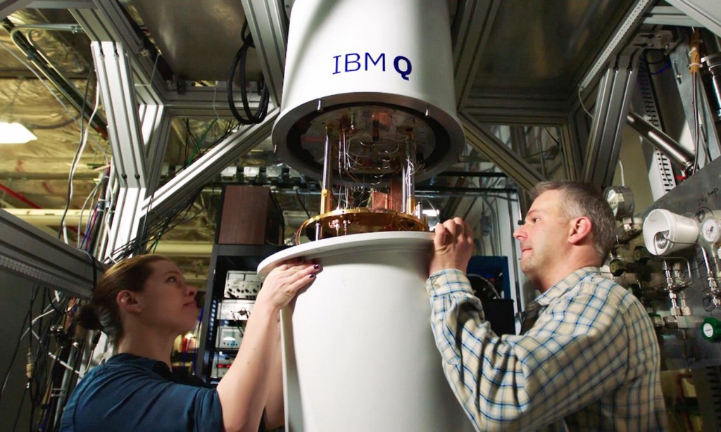 IBM表示，已花了35年研究量子電腦。（IBM資料圖片）