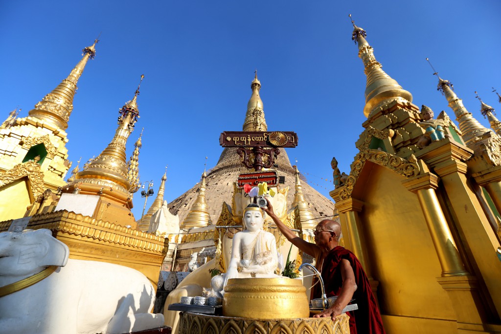 緬甸寺廟是傳播科技知識的搖籃。（新華社資料圖片）
