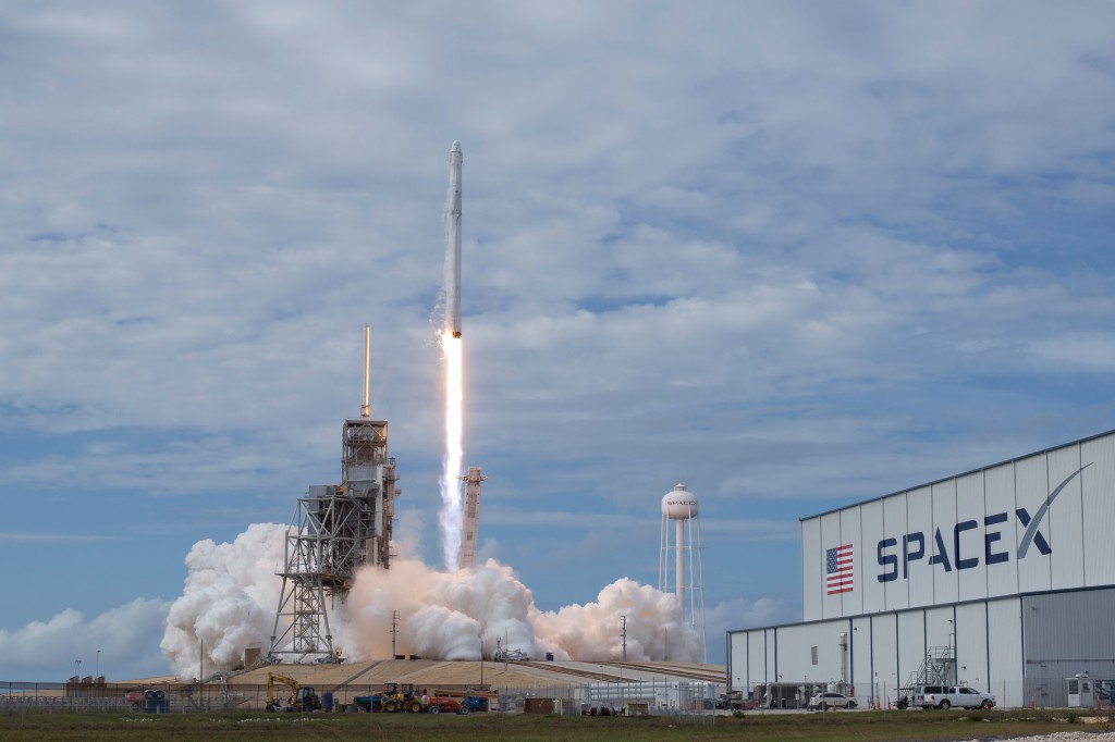 SpaceX在美國時間周六下午成功發射。（路透社資料圖片）