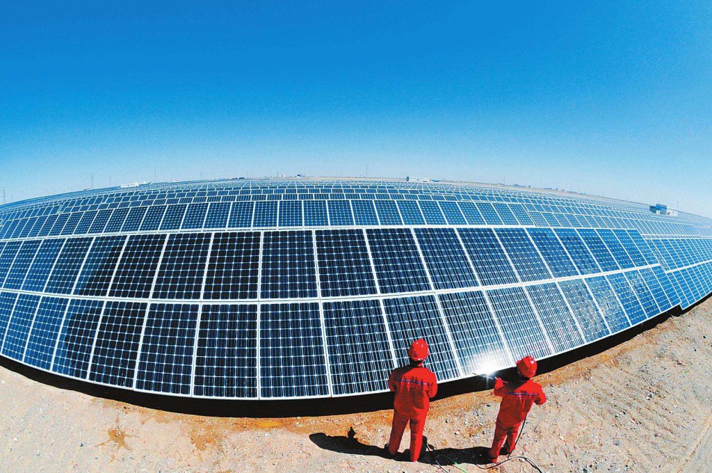 青海省21.7%的電力供應，來自太陽能、風能。（網上圖片）