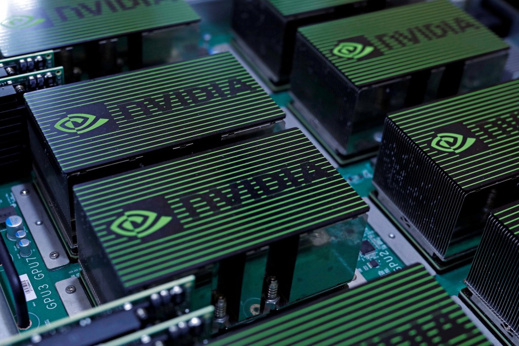 NVIDIA主力研發圖像處理晶片，以高速運算推動機器學習發展。（路透社資料圖片）