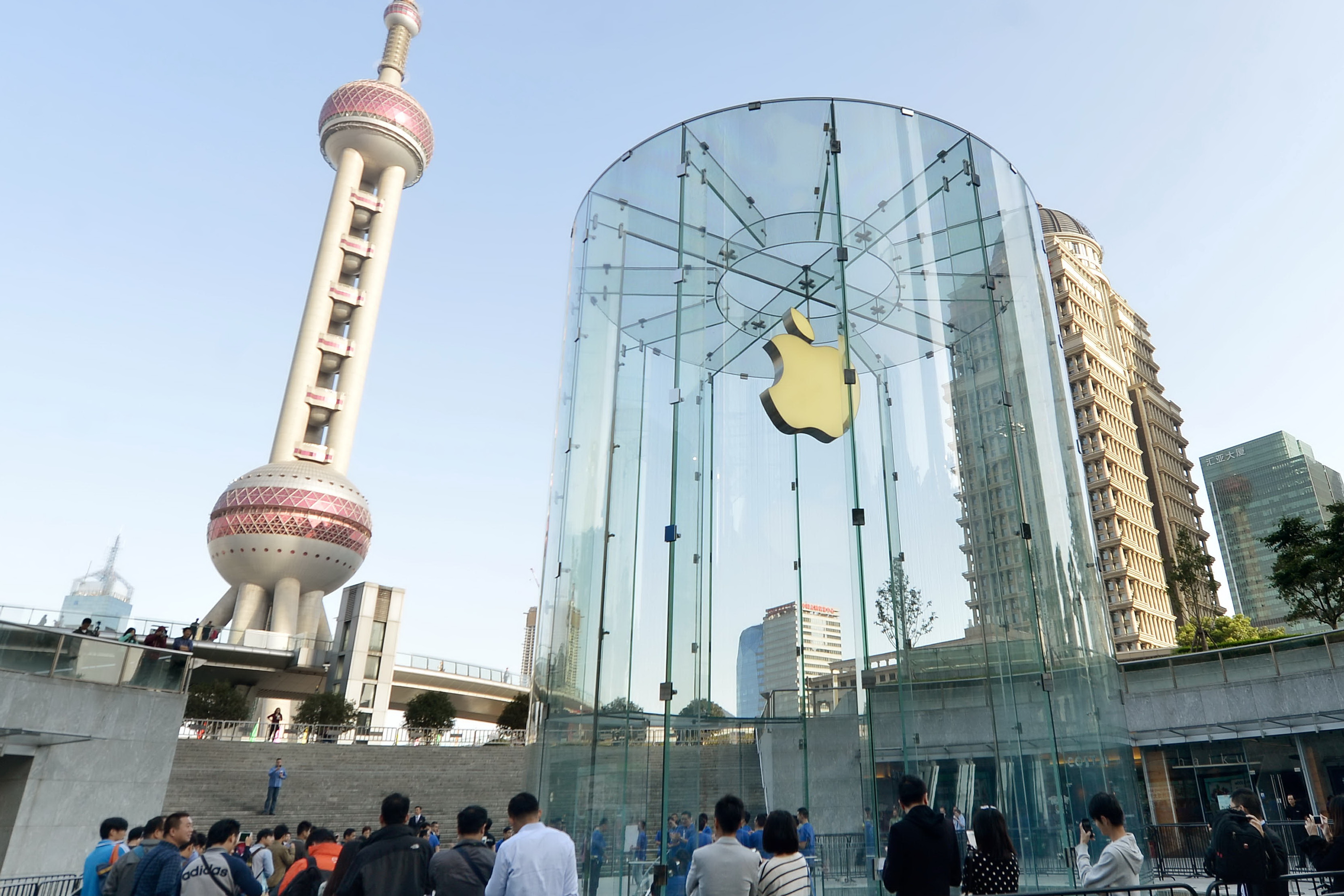 蘋果把中國地區的VPN程式下架，令內地用戶無法輕易翻牆。（新華社資料圖片）