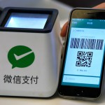 A WeChat Pay system is demonstrated at a canteen as part of Tencent office inside TIT Creativity Industry Zone in Guangzhou, China May 9, 2017. Picture taken May 9, 2017. REUTERS/Bobby Yip