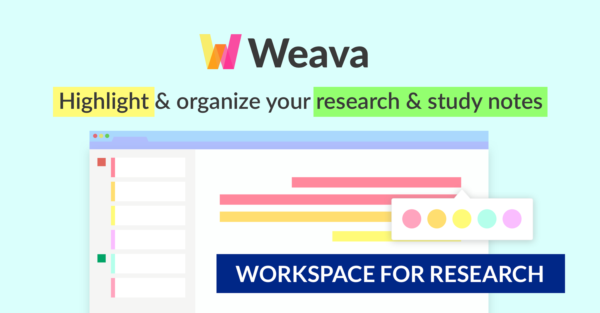 Weava 推出不到10日，就獲Chrome評為精選擴充功能，隨即在學界獲廣泛採用。
