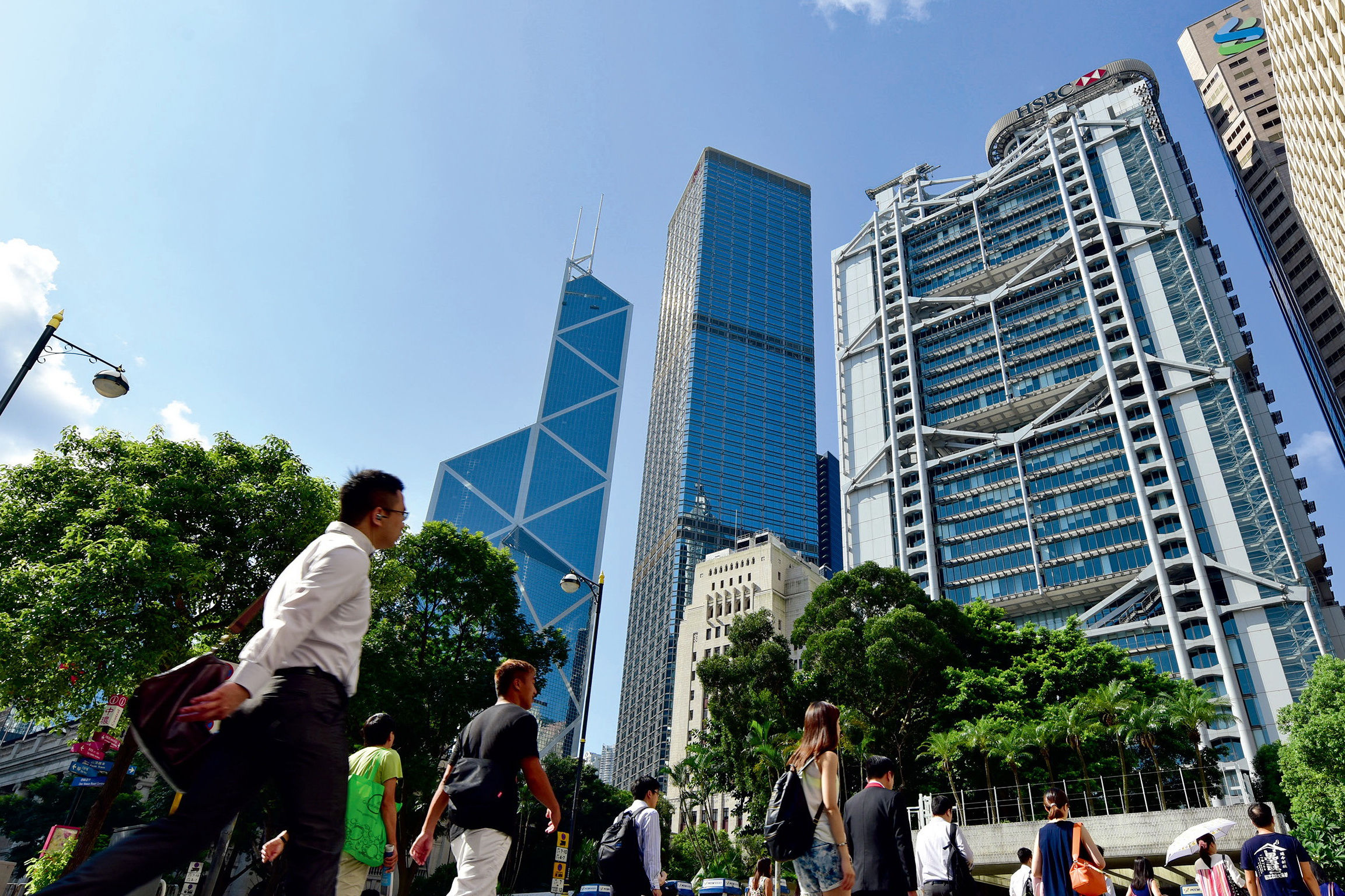 為協助香港「追落後」，早前金管局便宣布7項措施，力谷金融科技發展。（政府新聞處圖片）