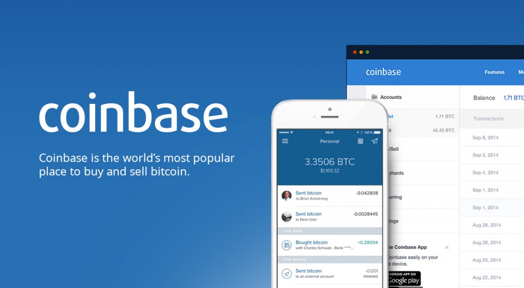 用戶若有美國銀行賬戶，便可透過Coinbase即時買賣比特幣。（Coinbase官方圖片）