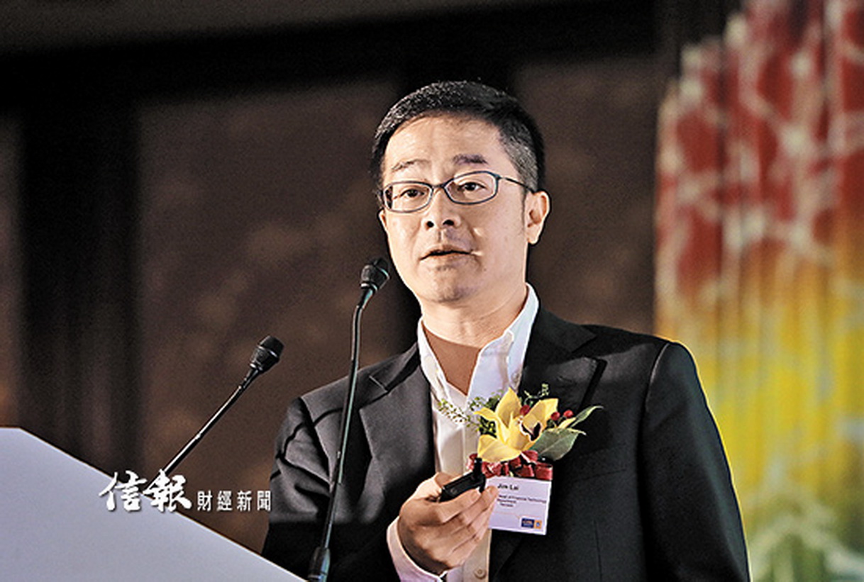 騰訊副總裁賴智明表示，微信支付助外傭節省滙款時間。（黄勁璋攝）