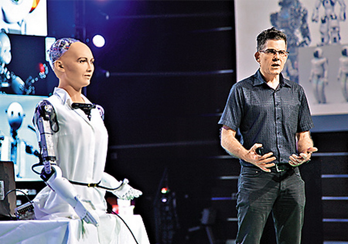 智能機械人Sophia是由香港公司Hanson Robotics研製，並曾在不少電視節目中亮相。