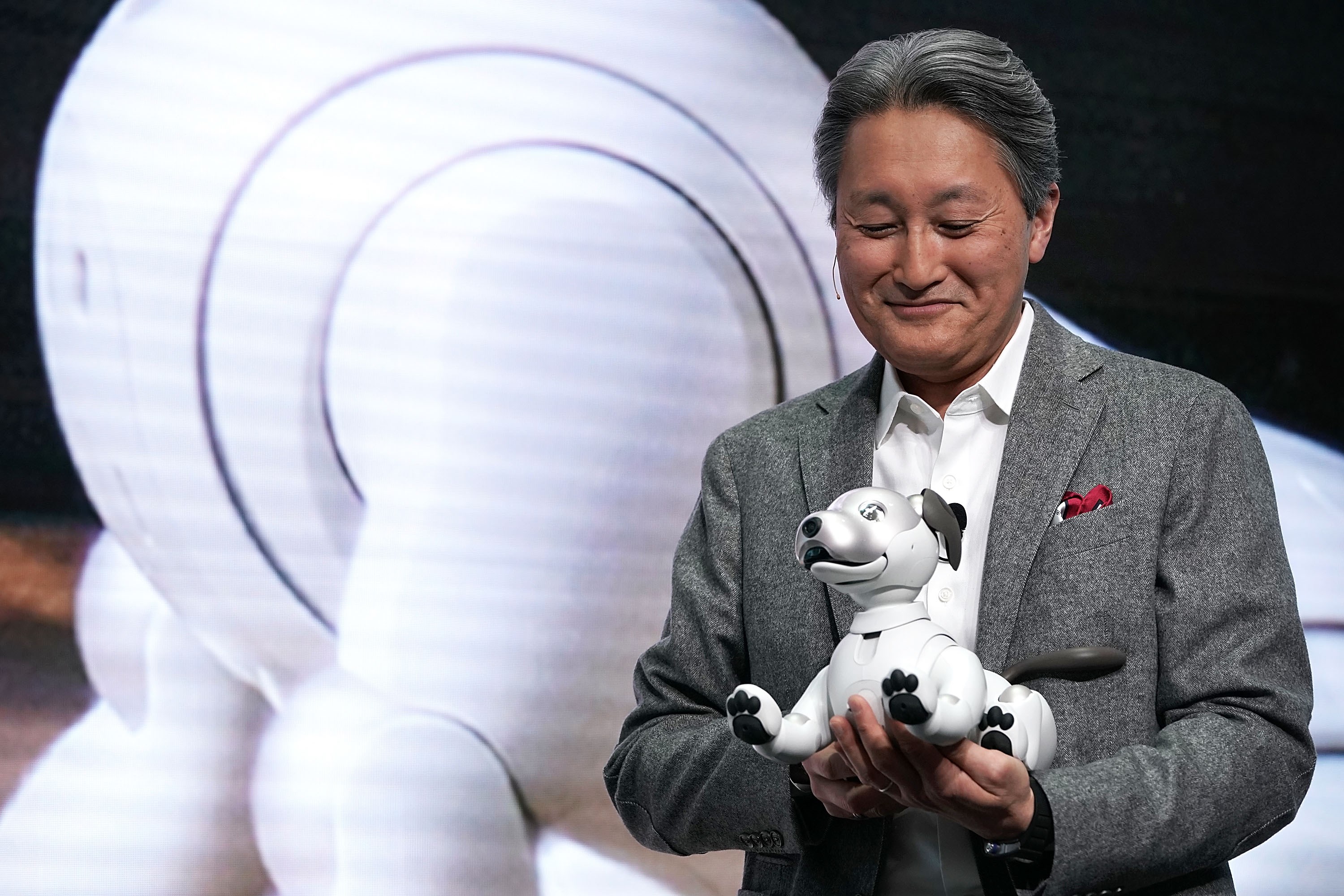 索尼（Sony）社長平井一夫將於4月1日，向副社長兼財務總監吉田憲一郎交棒。（法新社資料圖片）