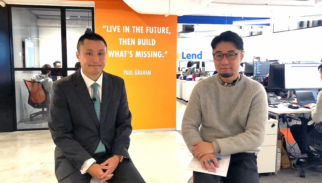 龍沛智（左）強調，做金融科技的人，必須思想開放，不怕挑戰舊有想法。