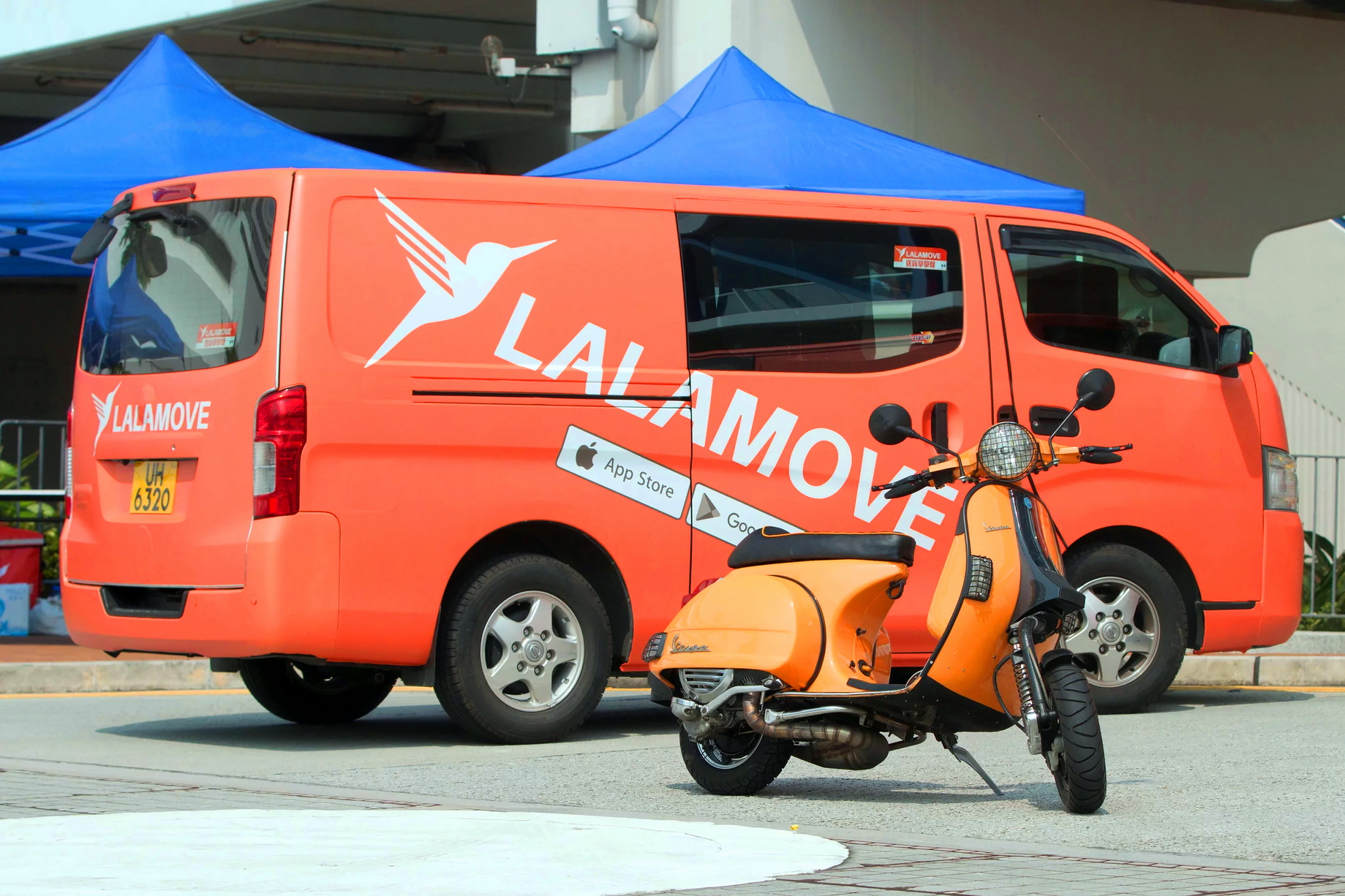 Lalamove在本港起家，旗下員工達二千人，除了東南亞市場外，亦積極發展中國內地市場。（Lalamove圖片）