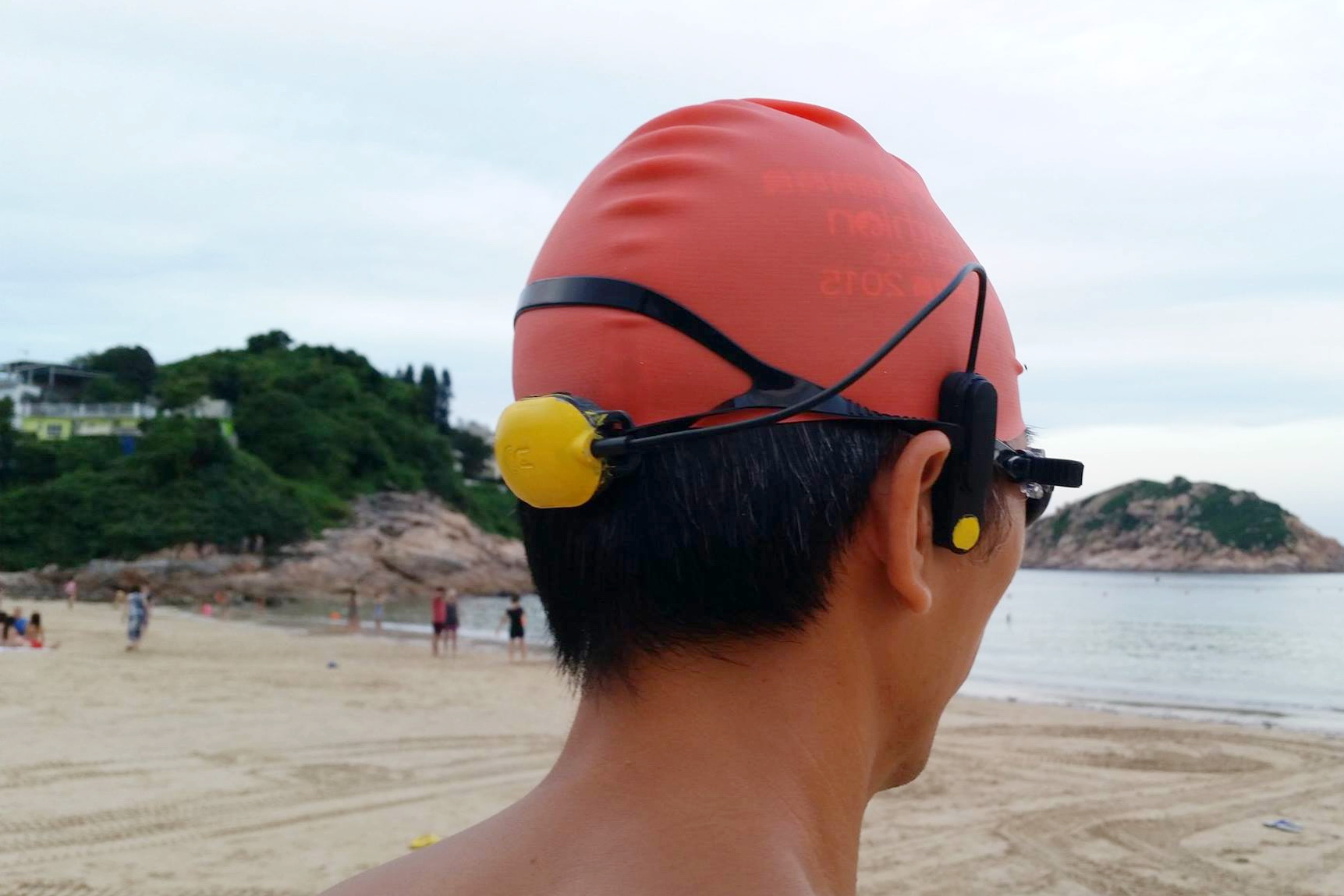 游泳訓練裝置Marlin內置動作感應器及GPS定位系統，能偵測泳手的轉塘速度。（網上圖片）