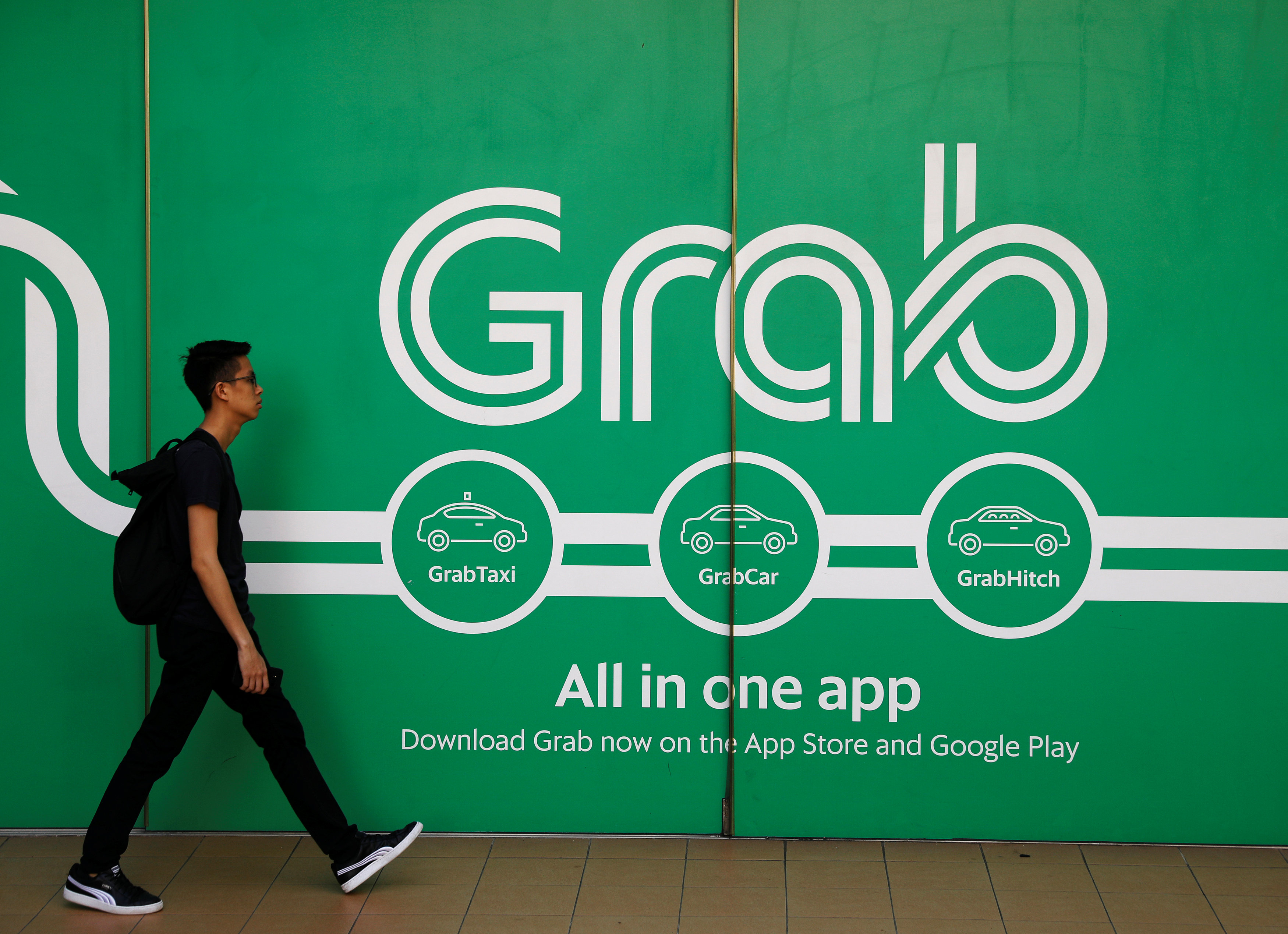 Grab 將由普通召車軟件，變成為東南亞最大的線上到線下（O2O）流動平台。（路透圖片）