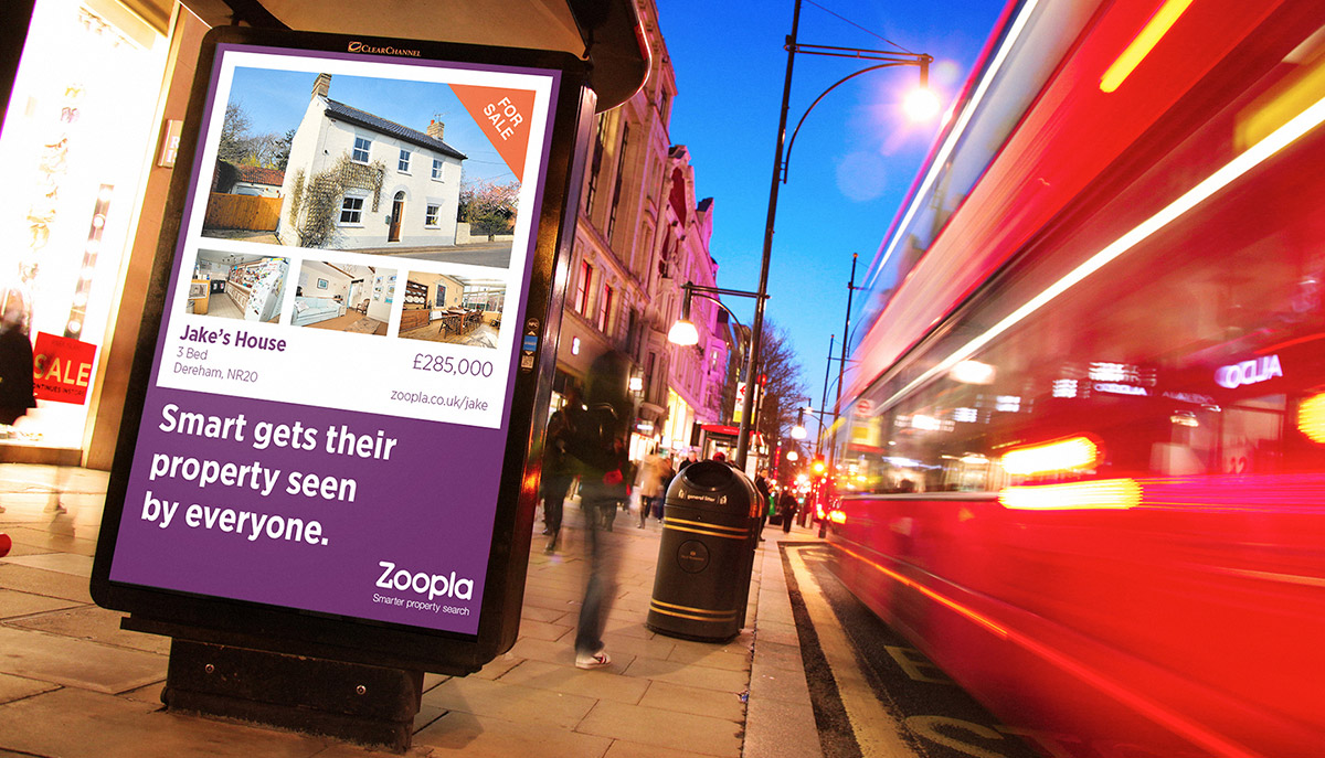 Zoopla為英國地產網站龍頭之一。（網上圖片）