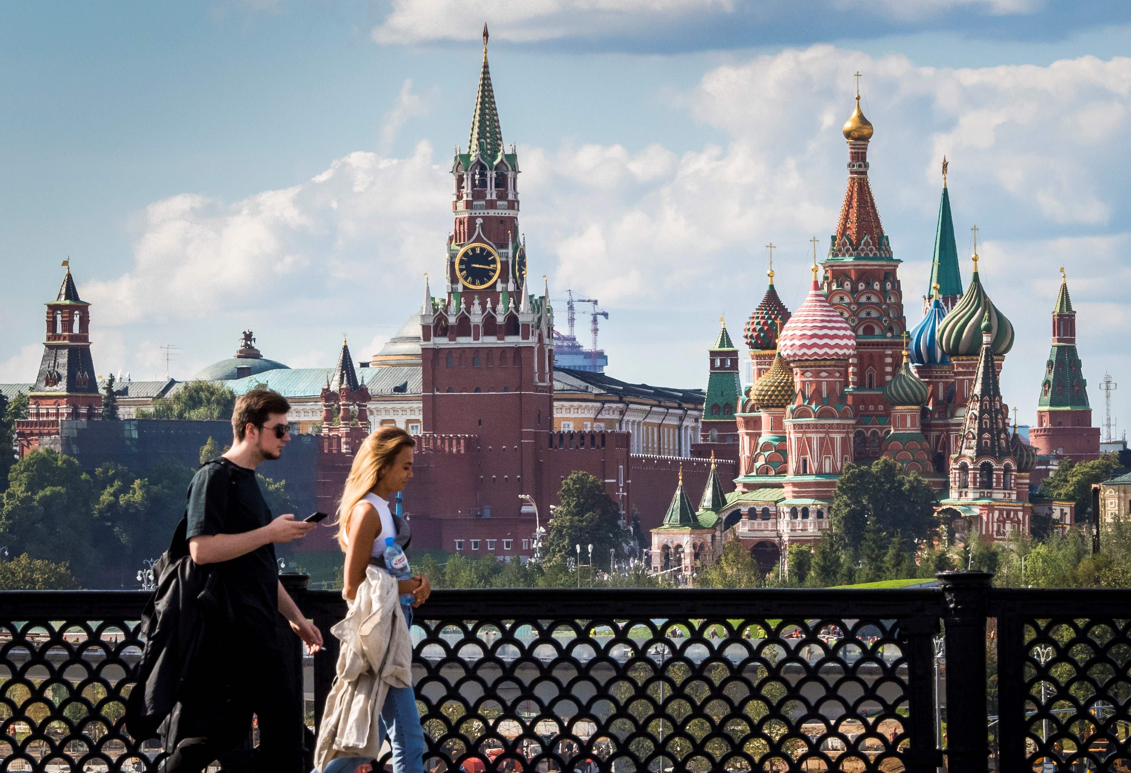 具備大量舊建築的莫斯科，當地去年推出重建大計，加建更多現代化智能大廈。（法新社資料圖片）