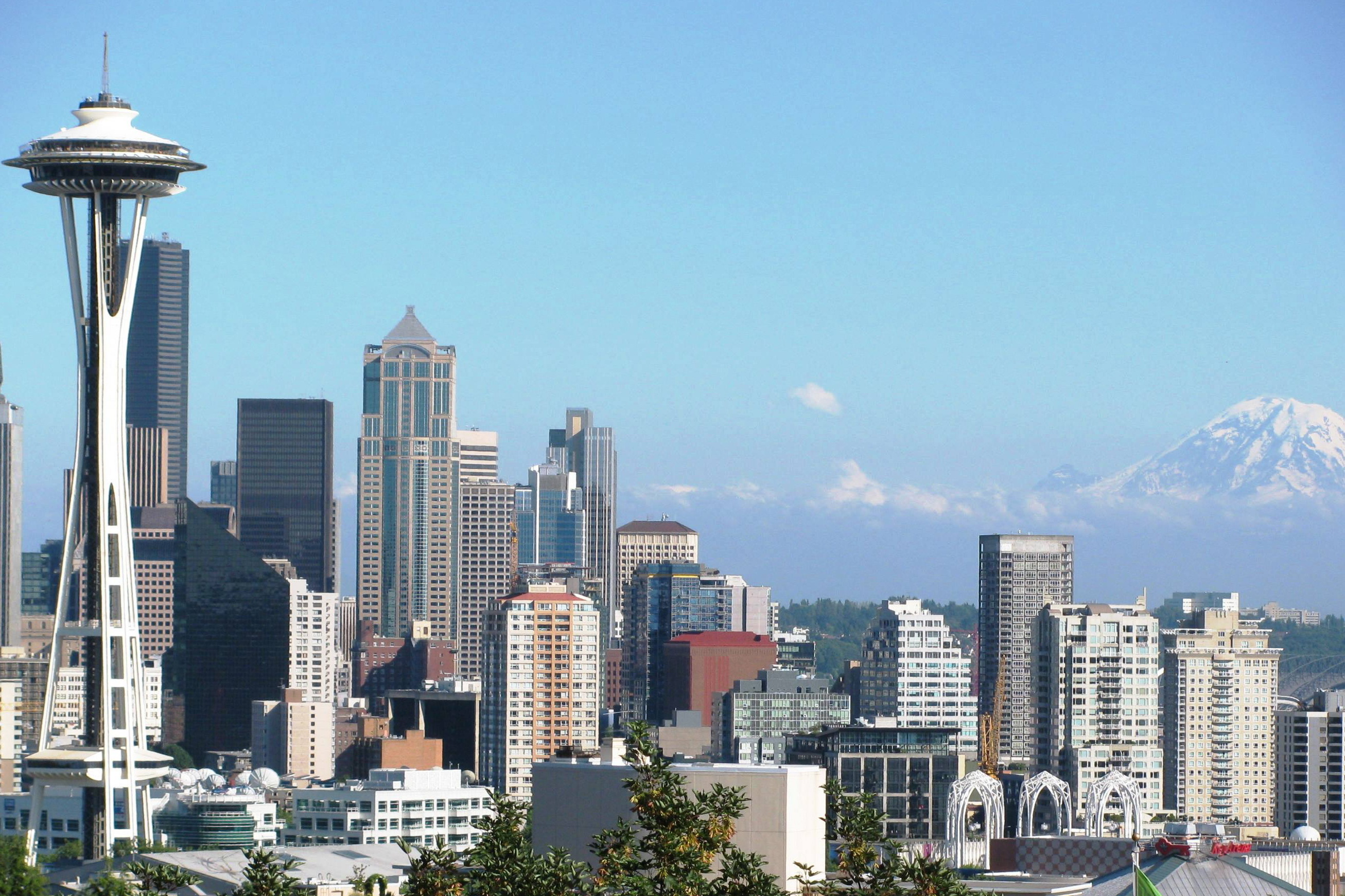 位於西岸的西雅圖，將是美國房地產投資熱點之一。（網上圖片）