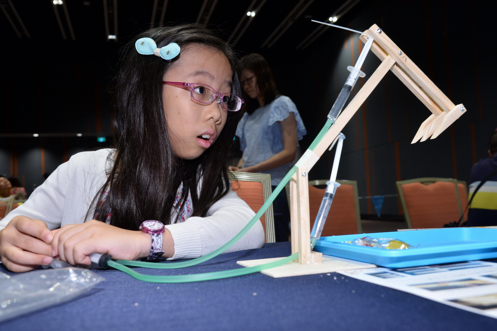 怎樣培養香港學生對科技的興趣，是STEM教育的使命之一。（政府新聞處圖片）