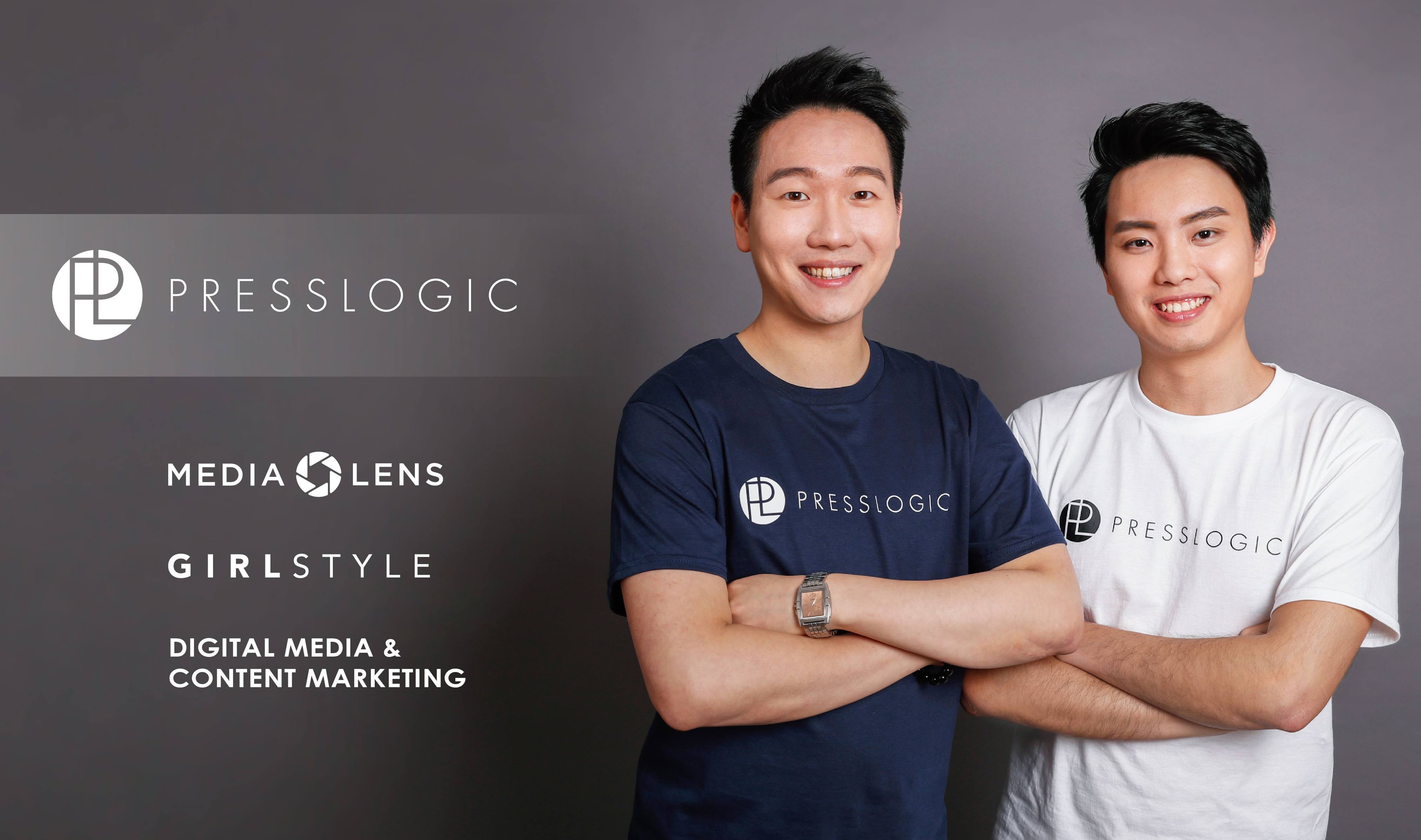 PressLogic的兩位創始人，分別為行政總裁張浩澤 Ryan Cheung (左）及技術總監周詠賢 Edward Chow。 