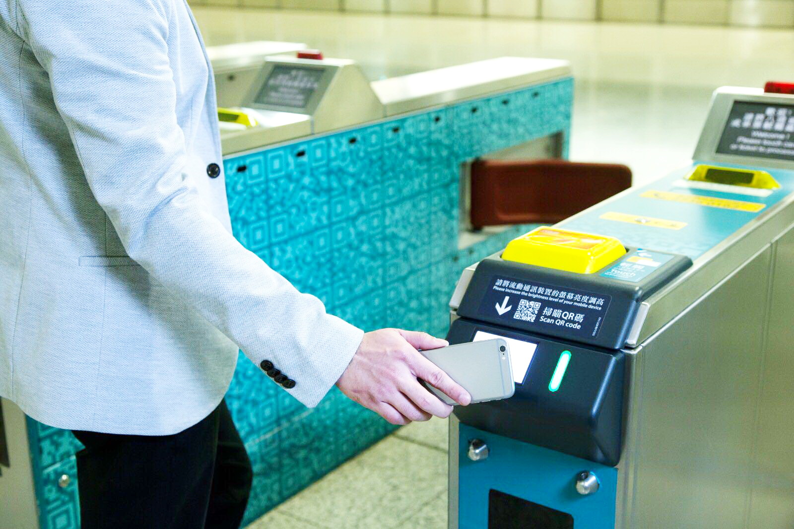 機場快線已用QR Code支付，需以信用卡先付款才能使用，未來則是先用後付。（網上圖片）