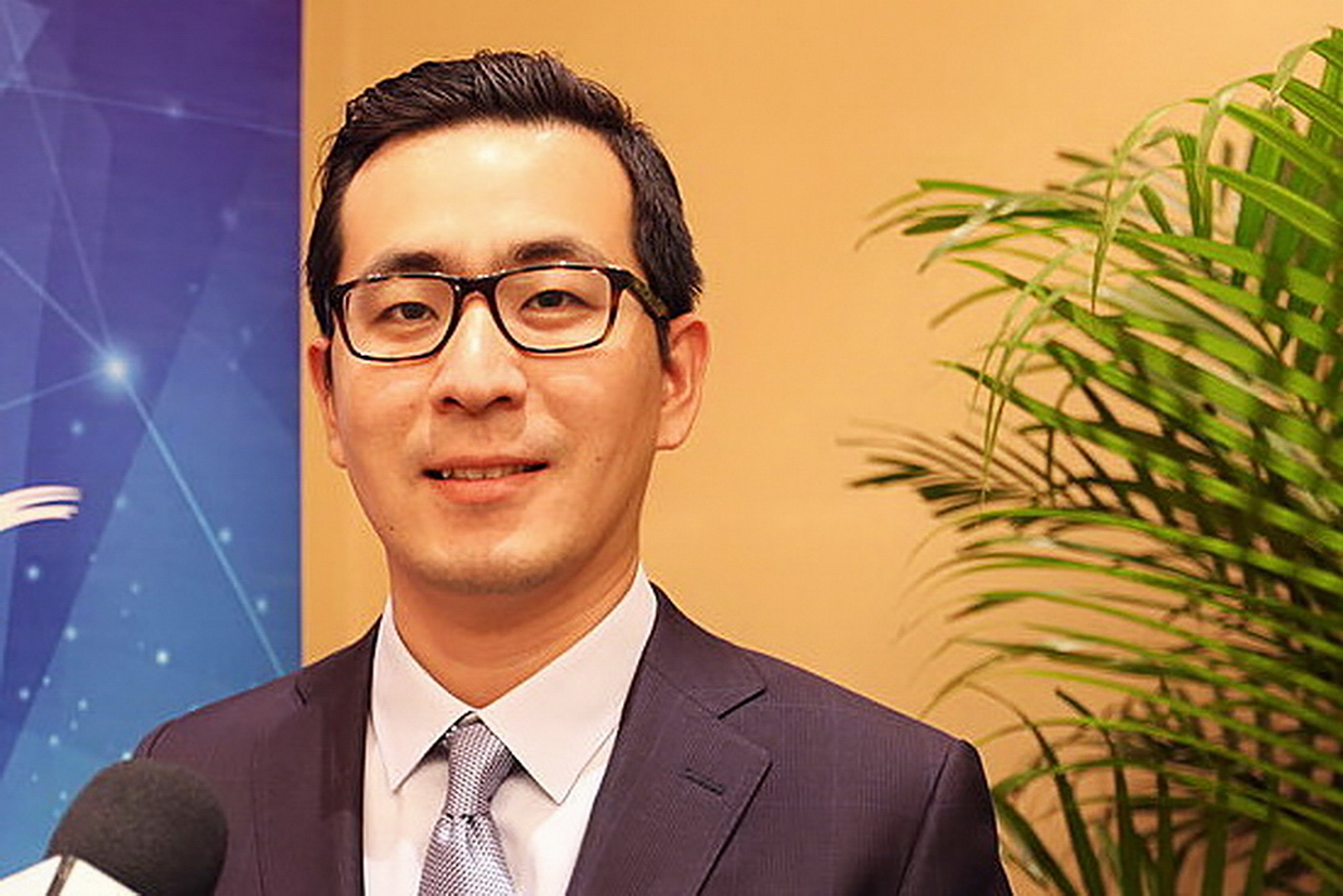 藍箭航天於2015年6月創辦，圖為其創始人兼CEO張昌武。（新華社網上圖片）