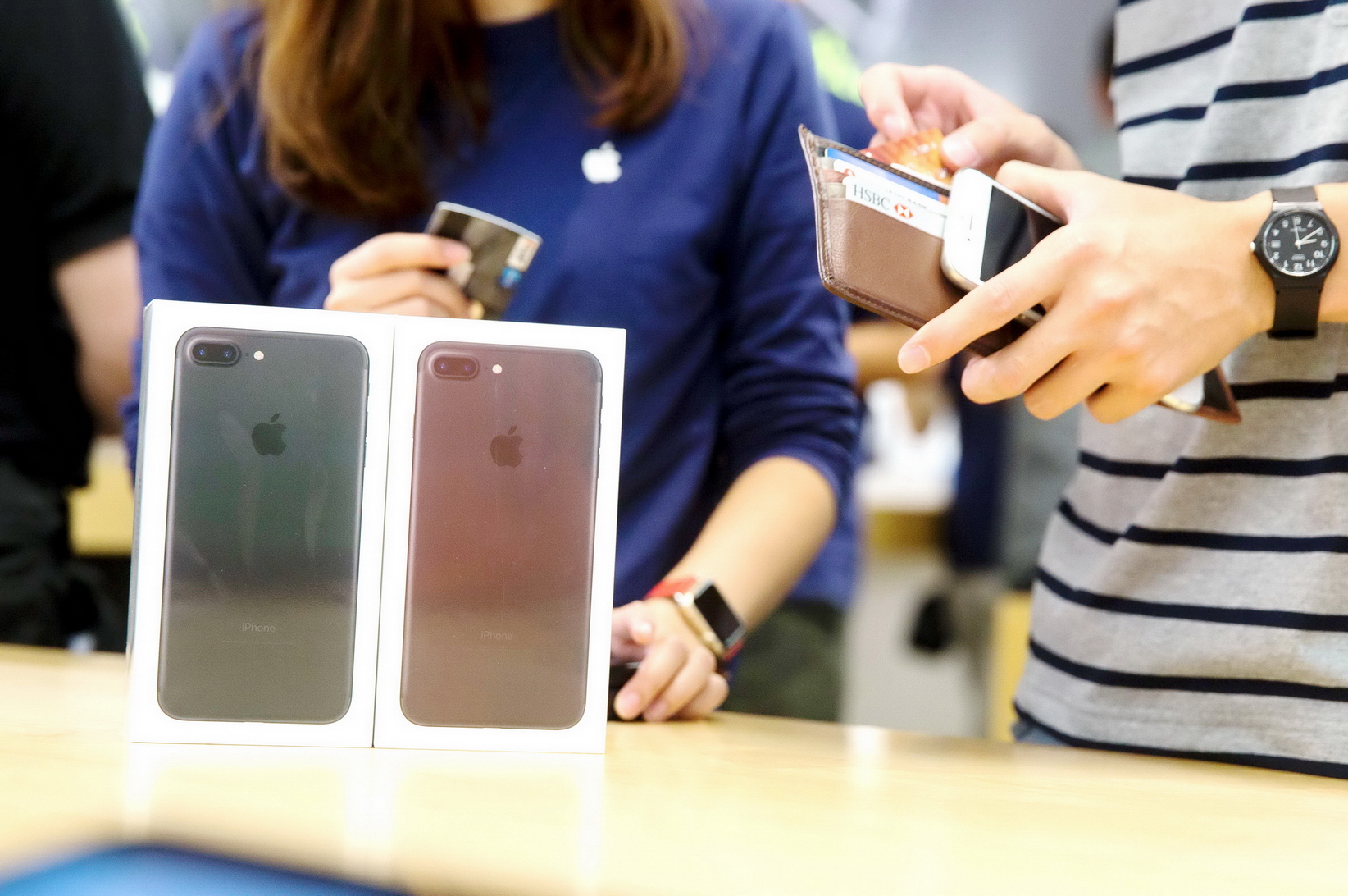 高通聲稱，部分型號iPhone被禁在華銷售。蘋果則強調所有型號仍可供中國消費者購買。（法新社資料圖片）