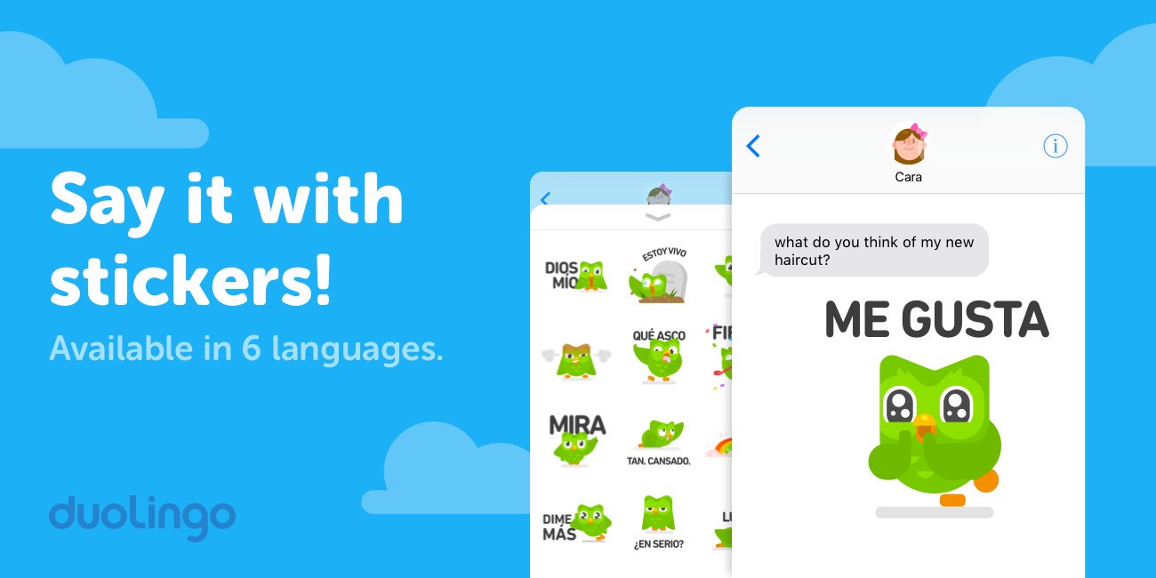 Duolingo以人工智能的方式加快用戶學習語言速度。（Twitter網上圖片）