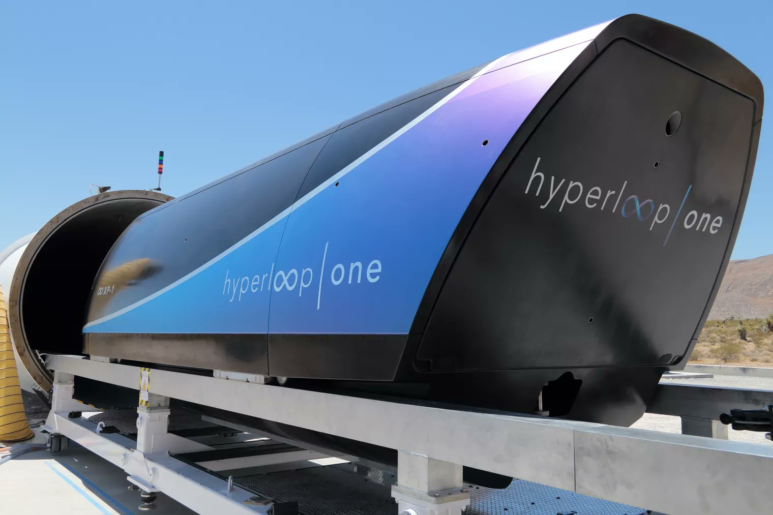 Virgin Hyperloop One是其中一間致力研發超迴路列車的美國科企。（網上圖片）