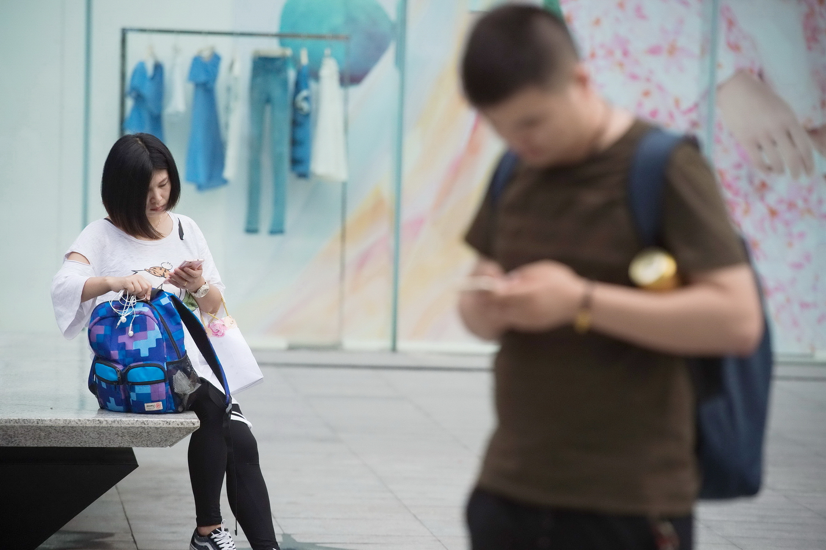 只有1%中國用戶更換新手機時會選用二手貨，導致內地二手手機市場一潭死水。（法新社資料圖片）