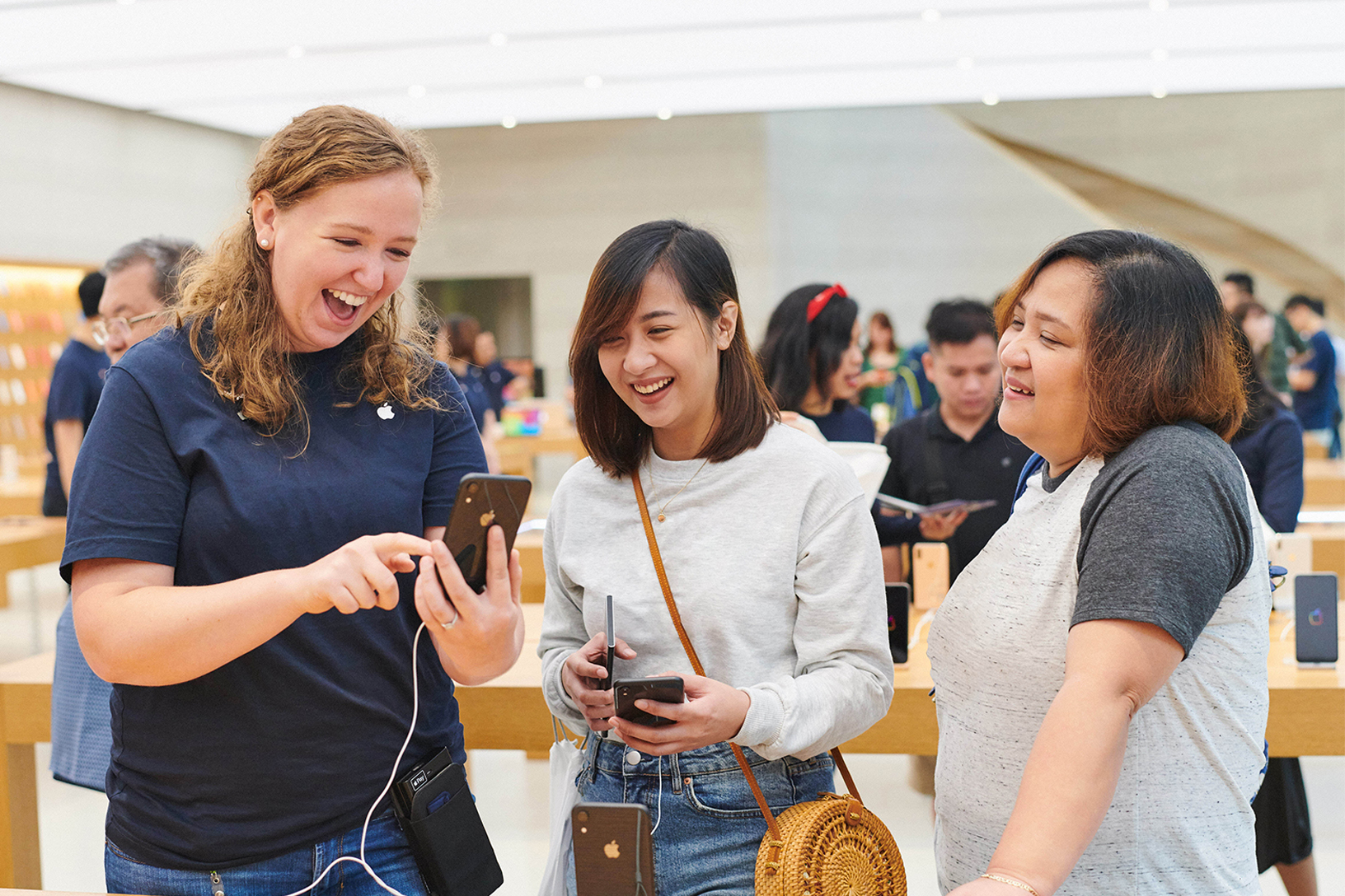 IDC數據顯示，蘋果公司2018年第四季智能手機中國出貨量按年急降20%，市場佔有率僅排第四。（蘋果官方圖片）