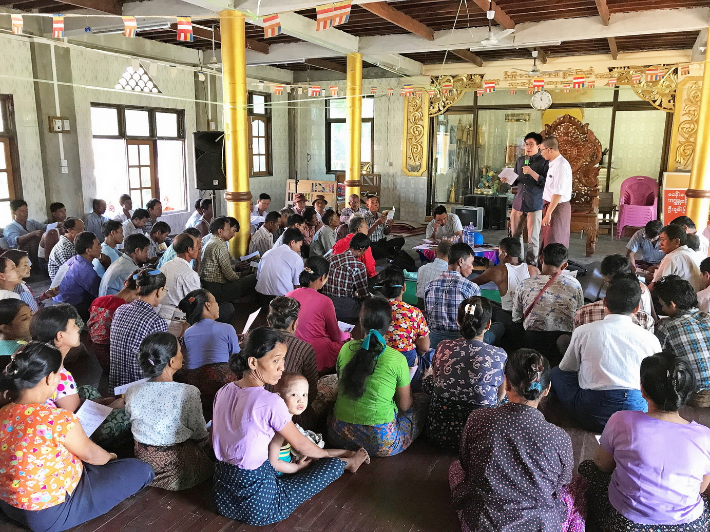 緬甸人對眾籌反應積極，為團隊打下強心針。（受訪者提供）