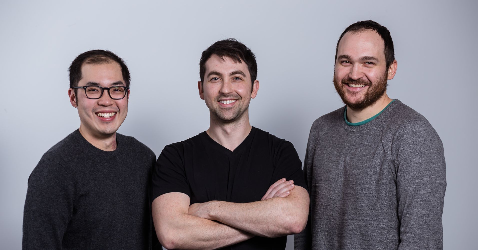 （左起）Lightmatter三位聯合創辦人：Darius Bunandar、Nick Harris及Thomas Graham。（GV 網上圖片）
