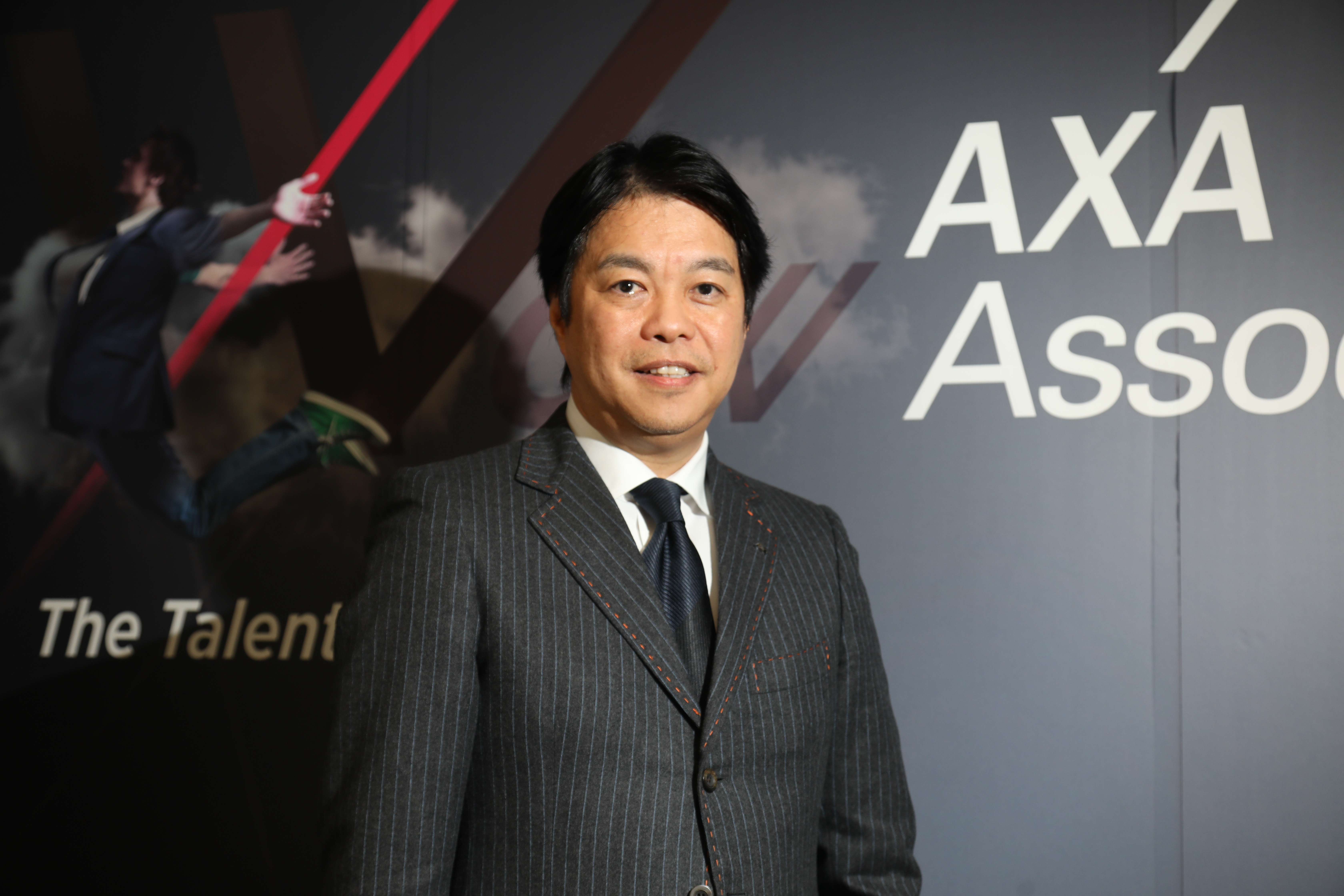 AXA安盛鮑可維認為，該公司會善用金融科技，滿足客戶所需。（何澤攝）