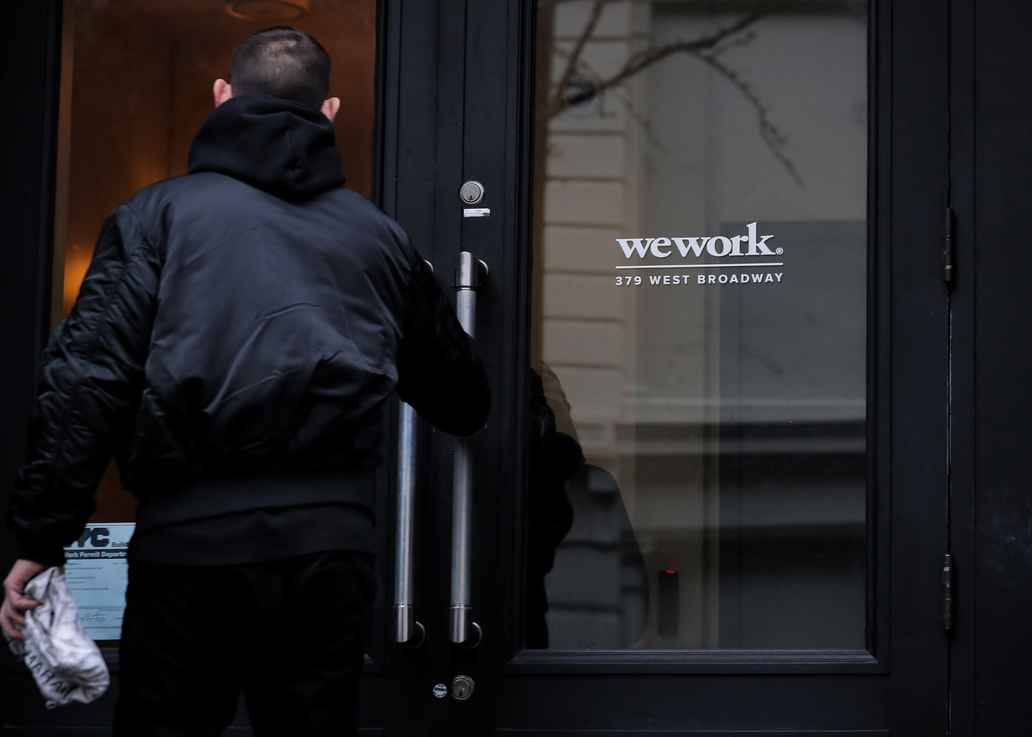 美國創業風氣盛行，經營共享工作空間的公司WeWork便大行其道，連Facebook也向它租用辦公室。（路透資料圖片）