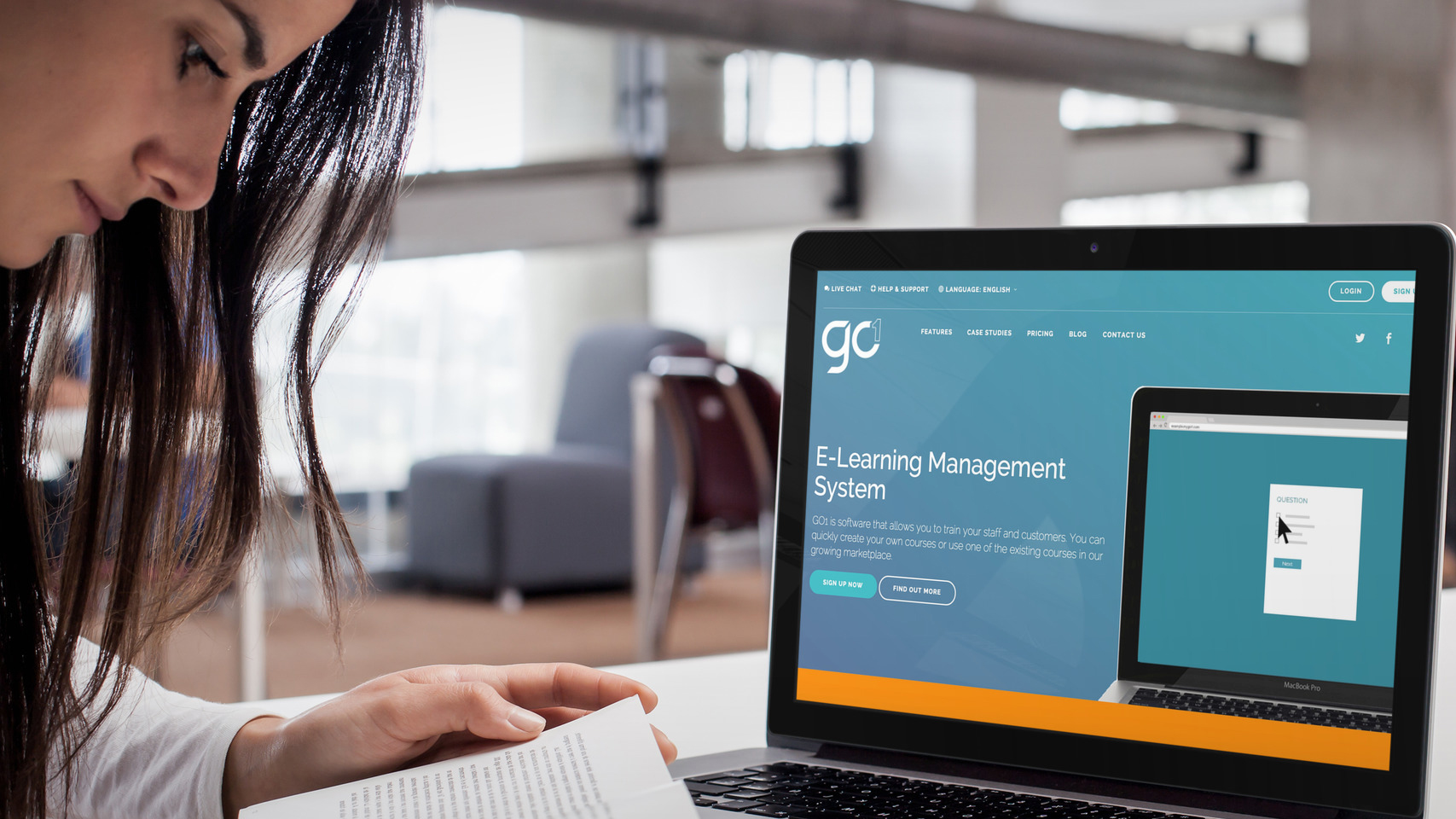 GO1成立於2015年，專注為企業員工提供逾50萬項培訓服務，據稱旗下用戶達2000萬人。（GO1網上圖片）