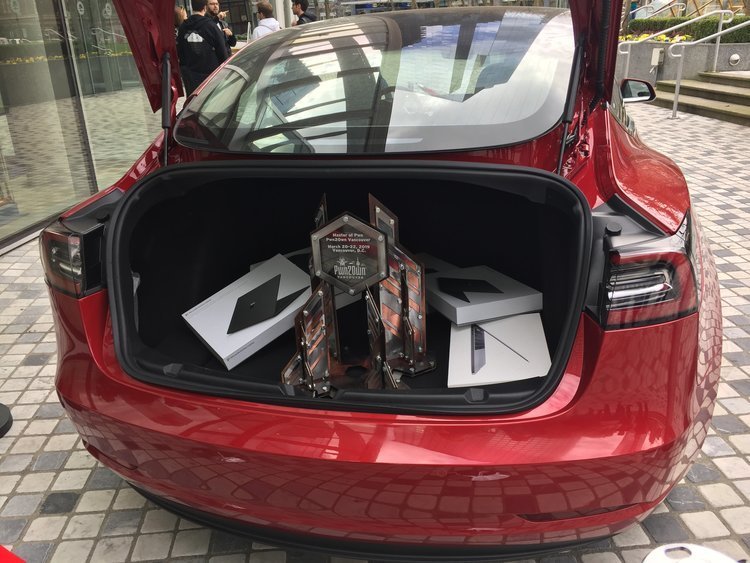 Fluoroacetate贏取37.5萬美元獎金，還有一輛Tesla Model 3電動車作獎品。（ZDI網上圖片）