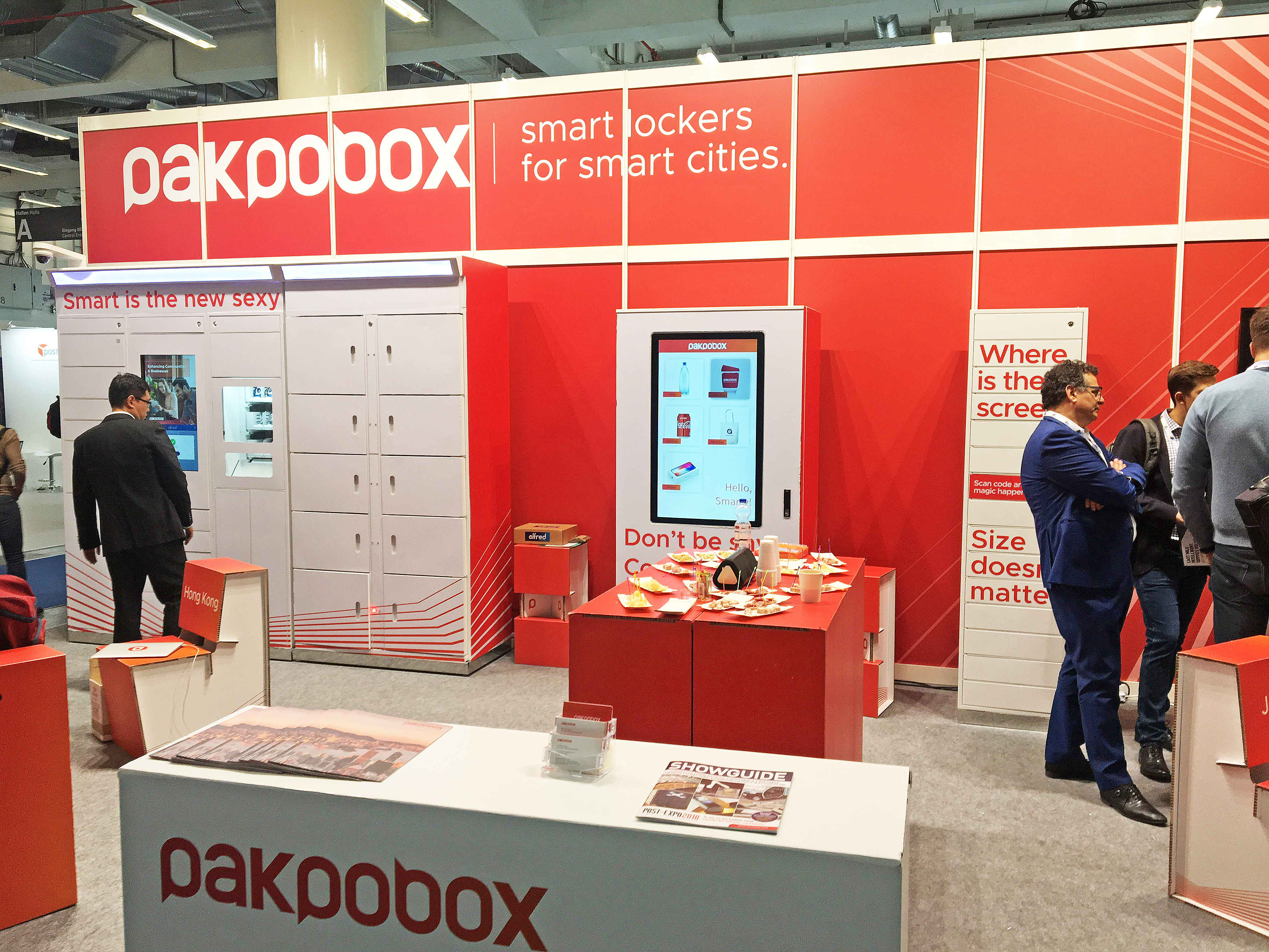 Pakpobox主攻電商物流智能櫃，近日獲得120萬美元融資。（Pakpobox網上圖片）