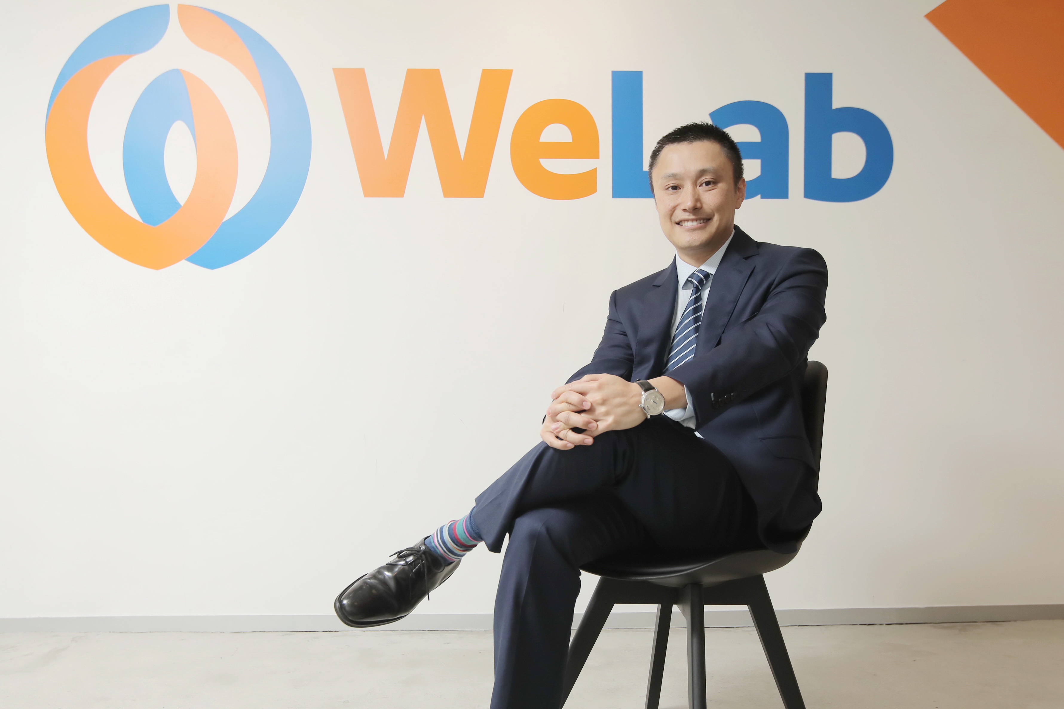 龍沛智指出，WeLab虛擬銀行將以提供個人零售金融服務為主，預計未來6至9個月推出首批服務。（黃俊耀攝）