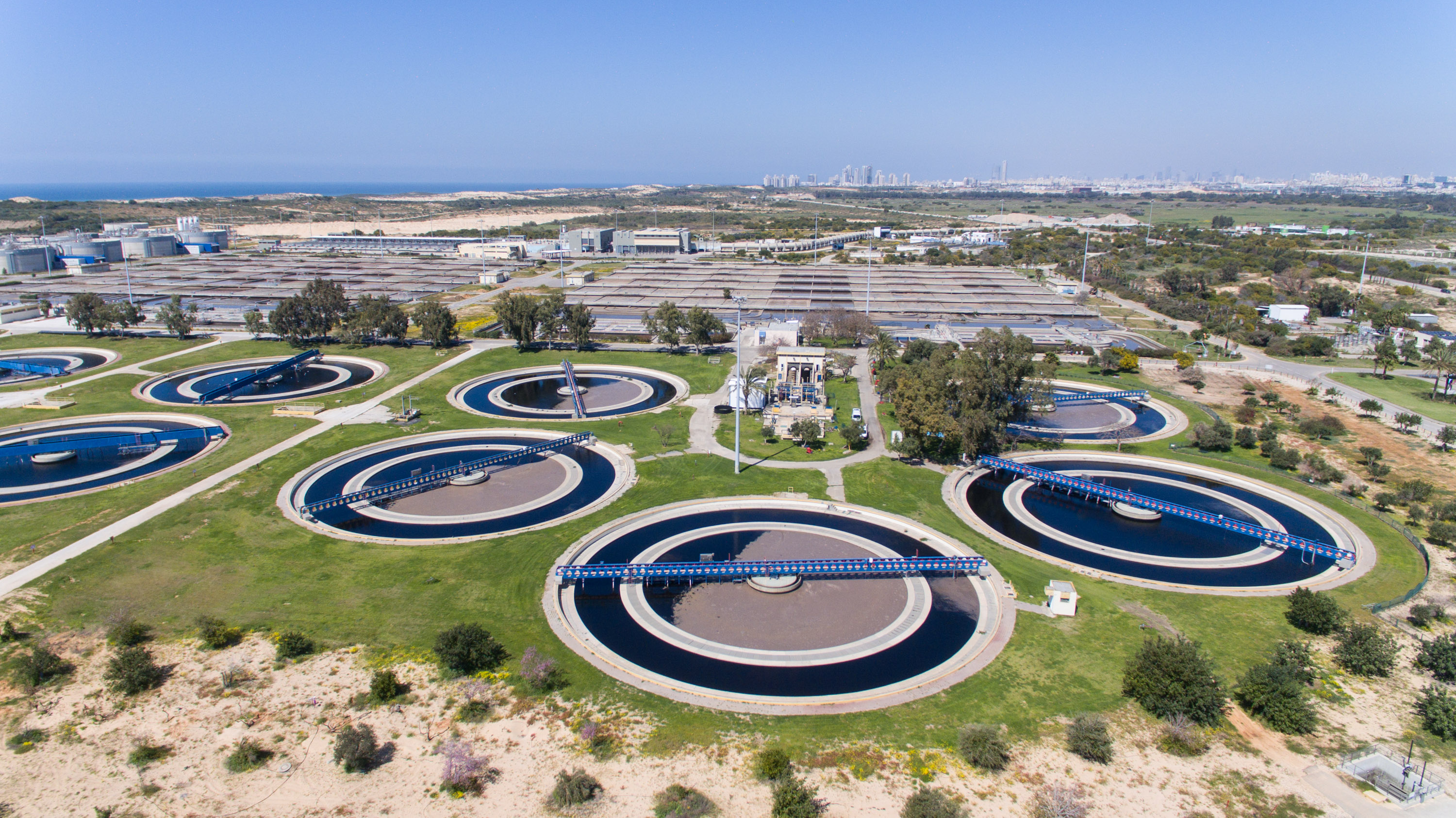 以色列政府，近年積極發展海水化淡技術，解決水源問題。（新華社圖片）