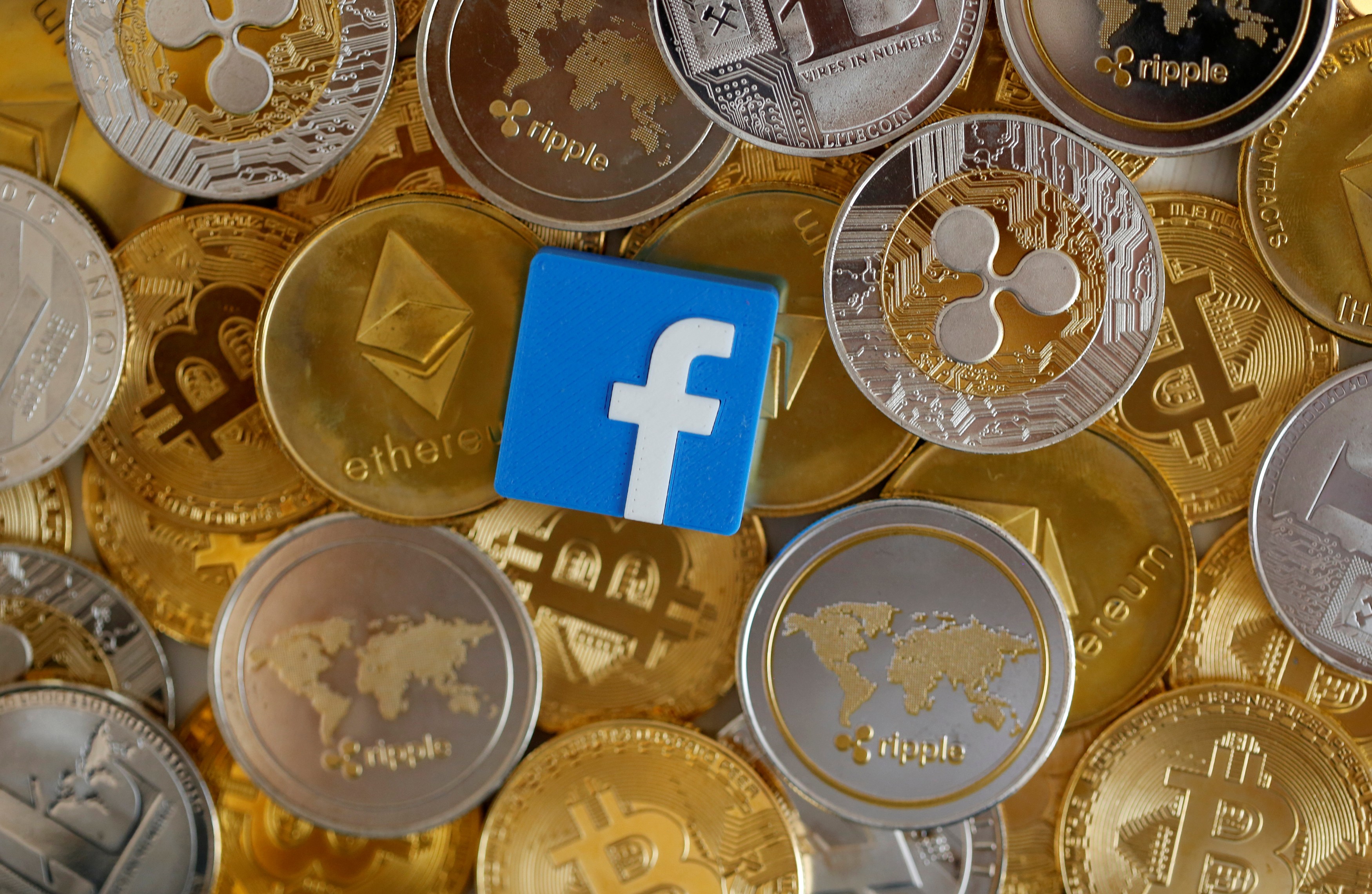 朱克伯格創辦的Facebook發行「全球幣」，若它得到金融權力，可能變為網絡世界的另類央行，在用戶中建立另一種經濟模式。（路透資料圖片）