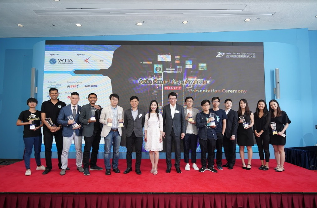  WTIA會已是第六屆獲得「創意香港」贊助舉辦亞洲智能應用程式大獎，藉此表揚業內人士在智能應用程式產業上的貢獻。(WTIA圖片)
