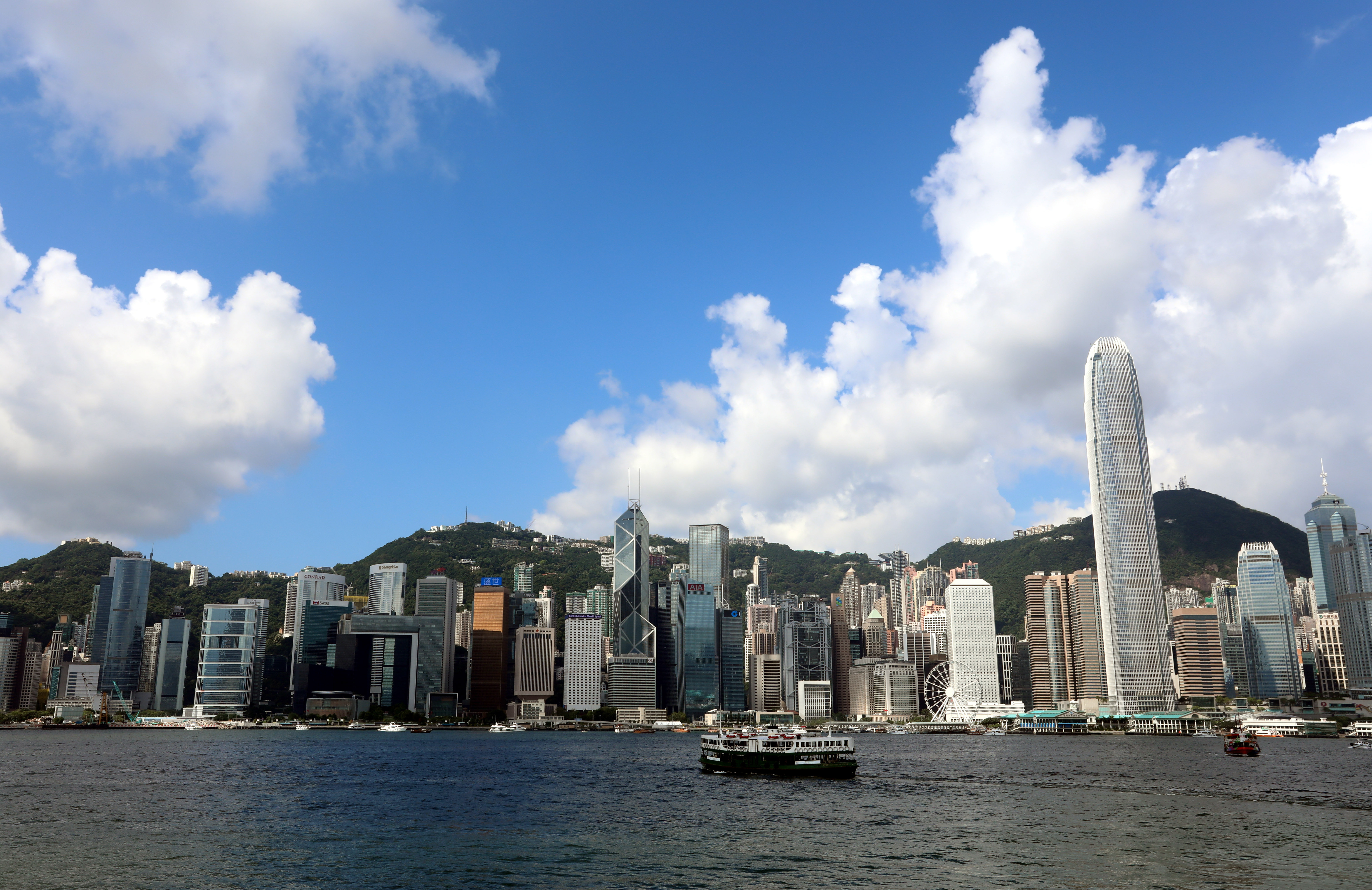 中國社會科學院發表2018年《中國城市競爭力報告》，香港於「可持續競爭力」、「宜居競爭力」及「宜商競爭力」三項研究均居首。（新華社資料圖片）
